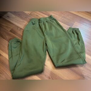 Olive Green Sweatpants